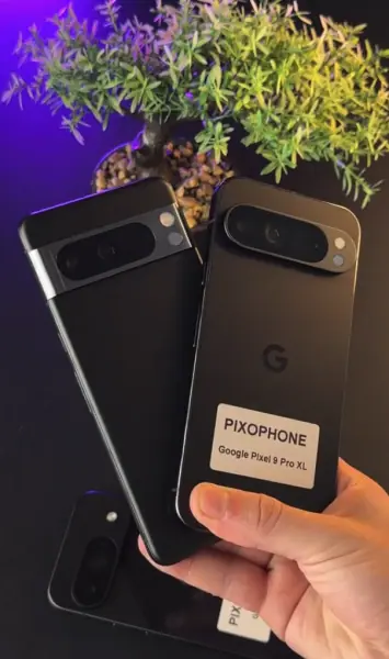 Google Pixel 9 Pro XL Pixel 8 Pro Vergleichsleck 1