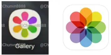 One UI 7-Symboldesigngalerie für iOS