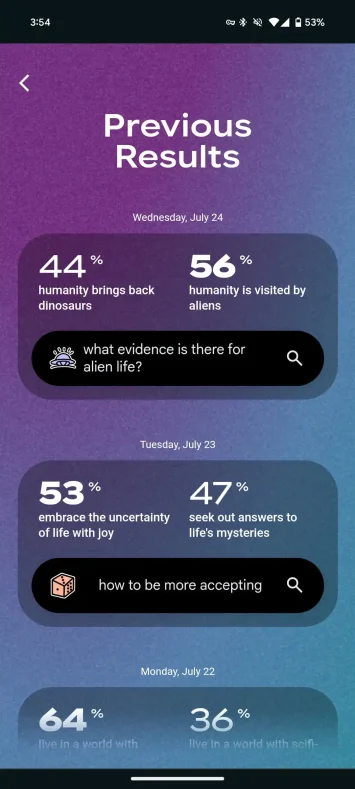 Google Discover Umfragen Spiele 3