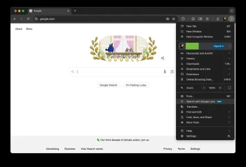 Chrome Adressleiste Kreis zum Suchen 3
