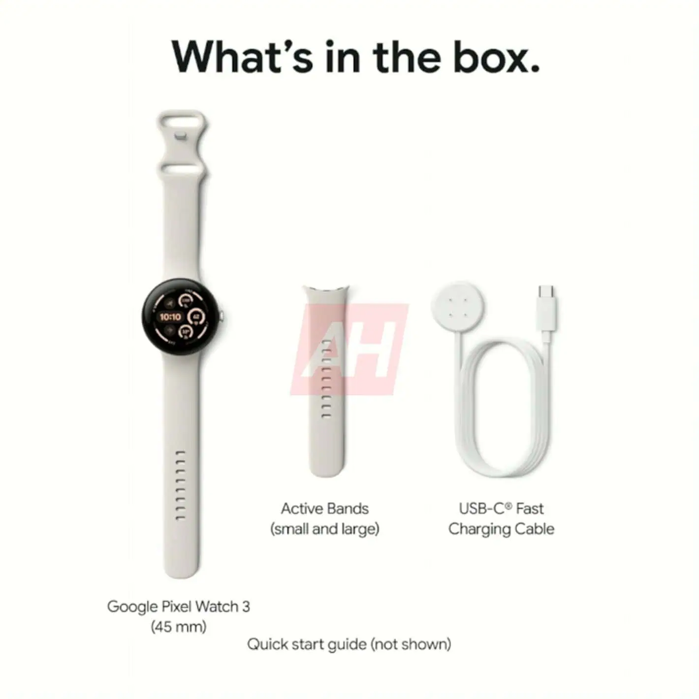 Google Pixel Watch 3-Leck AH 34