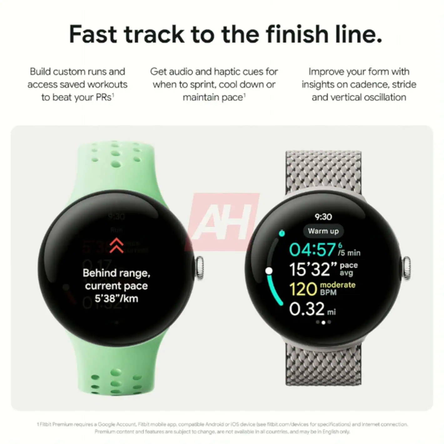 Google Pixel Watch 3-Leck AH 42