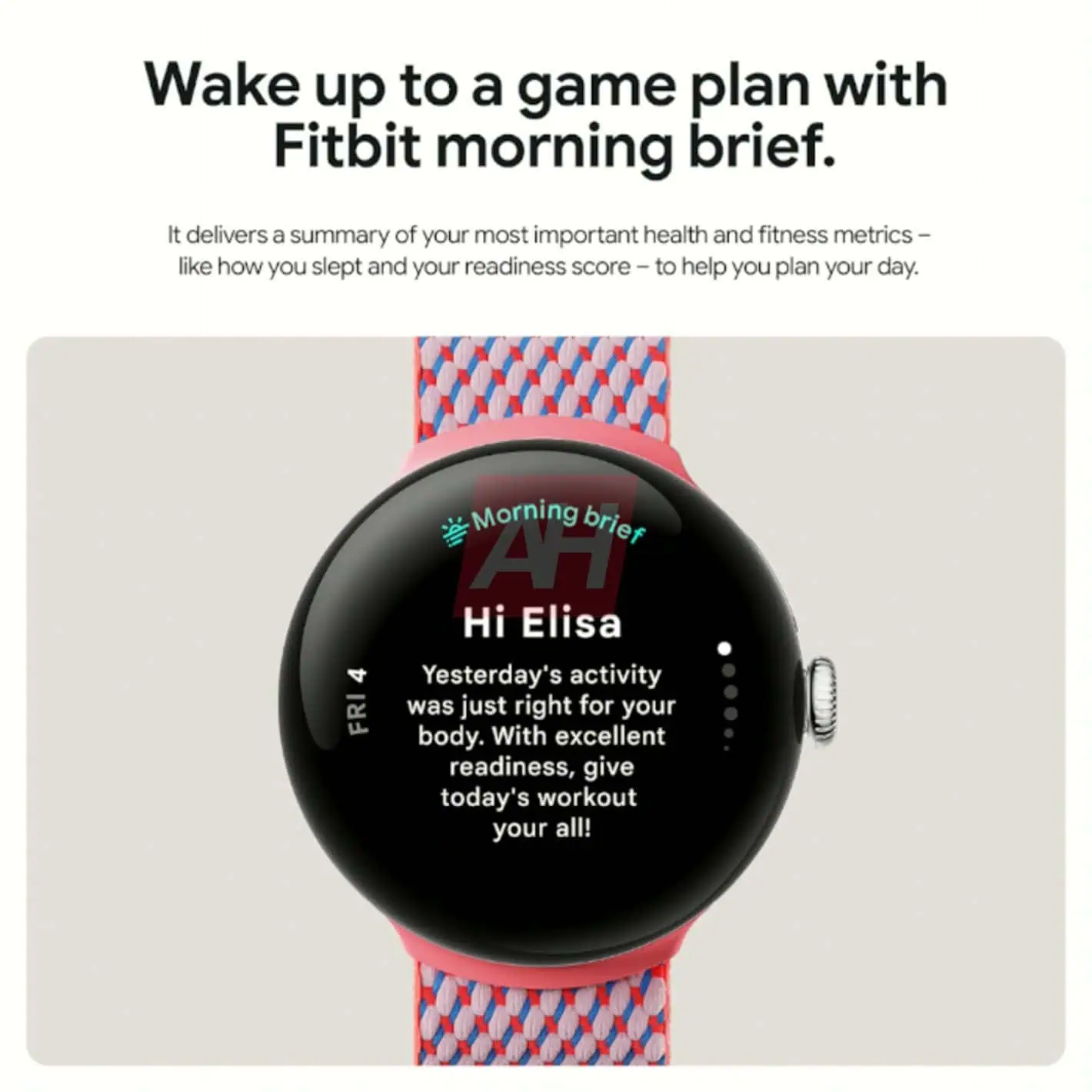 Google Pixel Watch 3-Leck AH 40