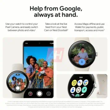 Google Pixel Watch 3-Leck AH 38