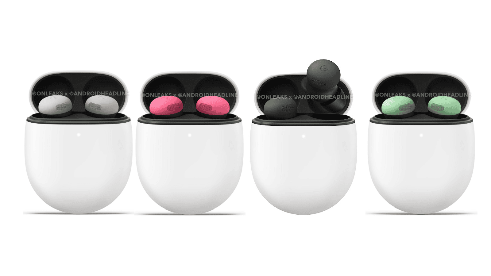 Exklusiv: Das sind die Google Pixel Buds Pro 2 in allen Farben
