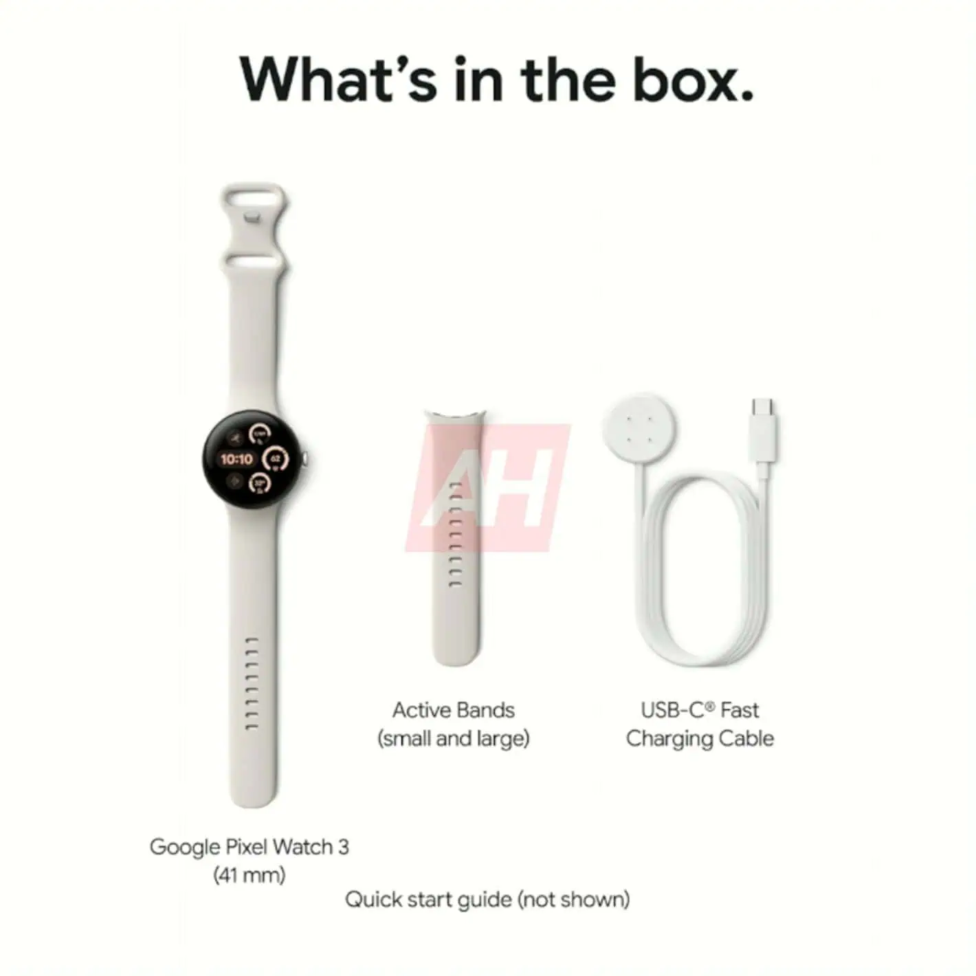 Google Pixel Watch 3-Leck AH 35