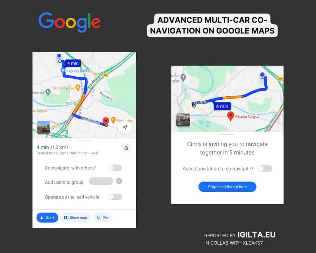 Google Maps mehrere Treiber