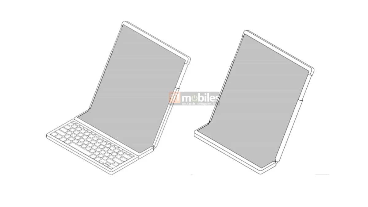 Samsung stellt sich ein faltbares Telefon vor, das gleichzeitig als Mini-Laptop dienen kann