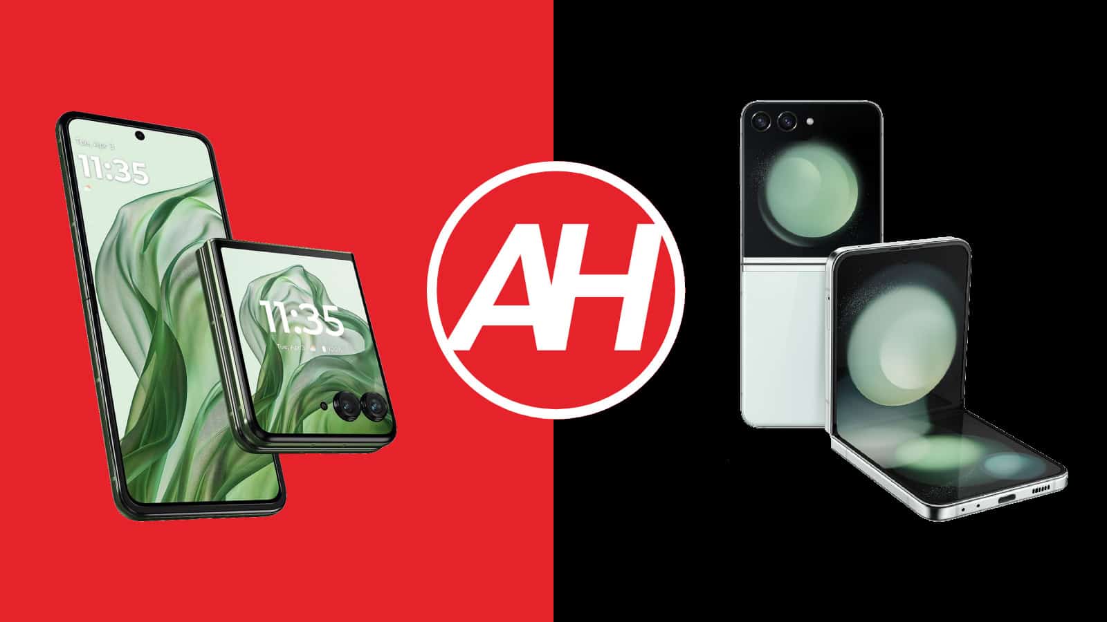 Telefonvergleiche: Motorola Razr+ 2024 vs. Samsung Galaxy Z Flip 5