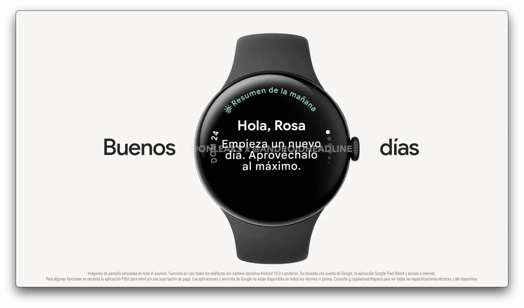 Google Pixel Watch 3 Promo-Leak AH 4