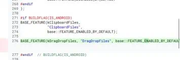 Chrome Android Ziehen und Ablegen 1