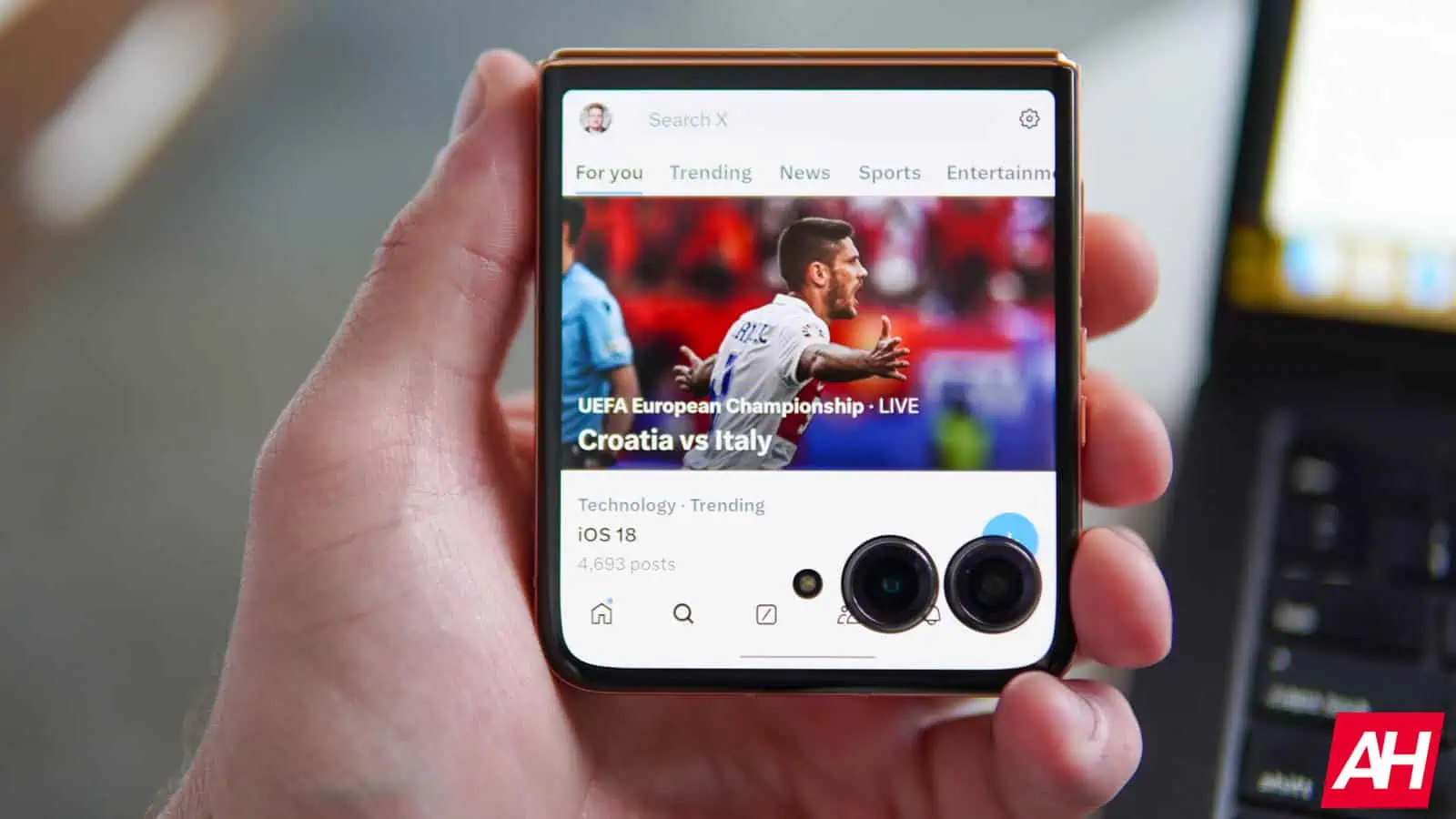Motorola Razr plus 2024 Testbericht AM AH 07