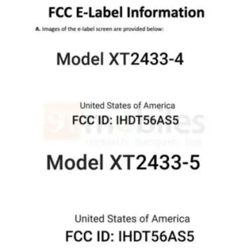 FCC-Listung für Moto G35 5G