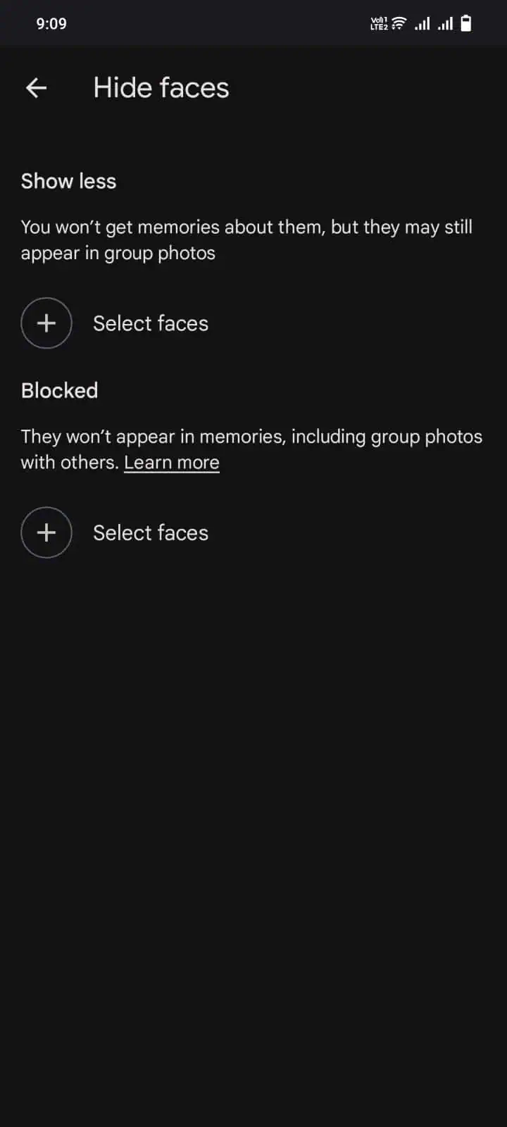 Google Fotos Gesichter verbergen