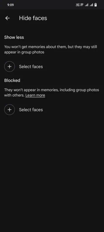Google Fotos Gesichter verbergen