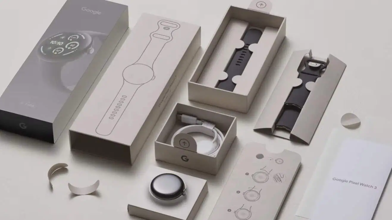 Google Pixel Watch 3, neue, plastikfreie Box 2