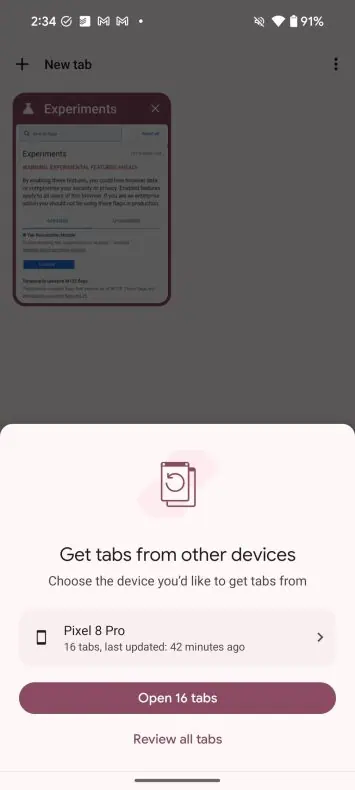 Chrome-Tabs im Stapel importieren