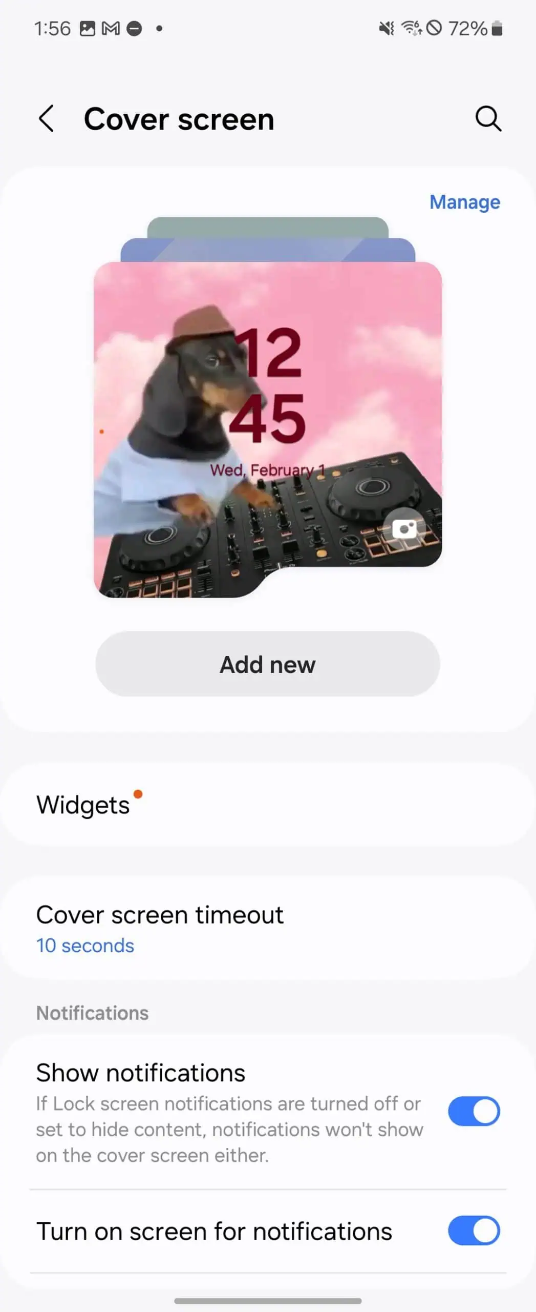 So ändern Sie das Hintergrundbild des Galaxy Z Flip 6-Coverbildschirms (6)