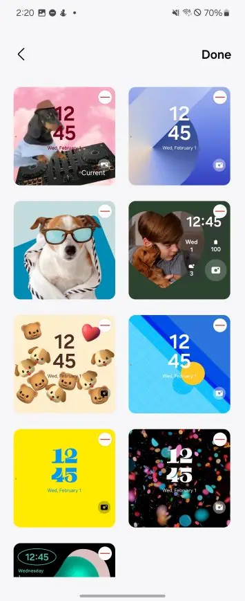 So ändern Sie das Hintergrundbild des Galaxy Z Flip 6-Coverbildschirms (9)
