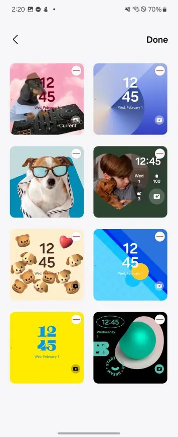 So ändern Sie das Hintergrundbild des Galaxy Z Flip 6-Coverbildschirms (10)