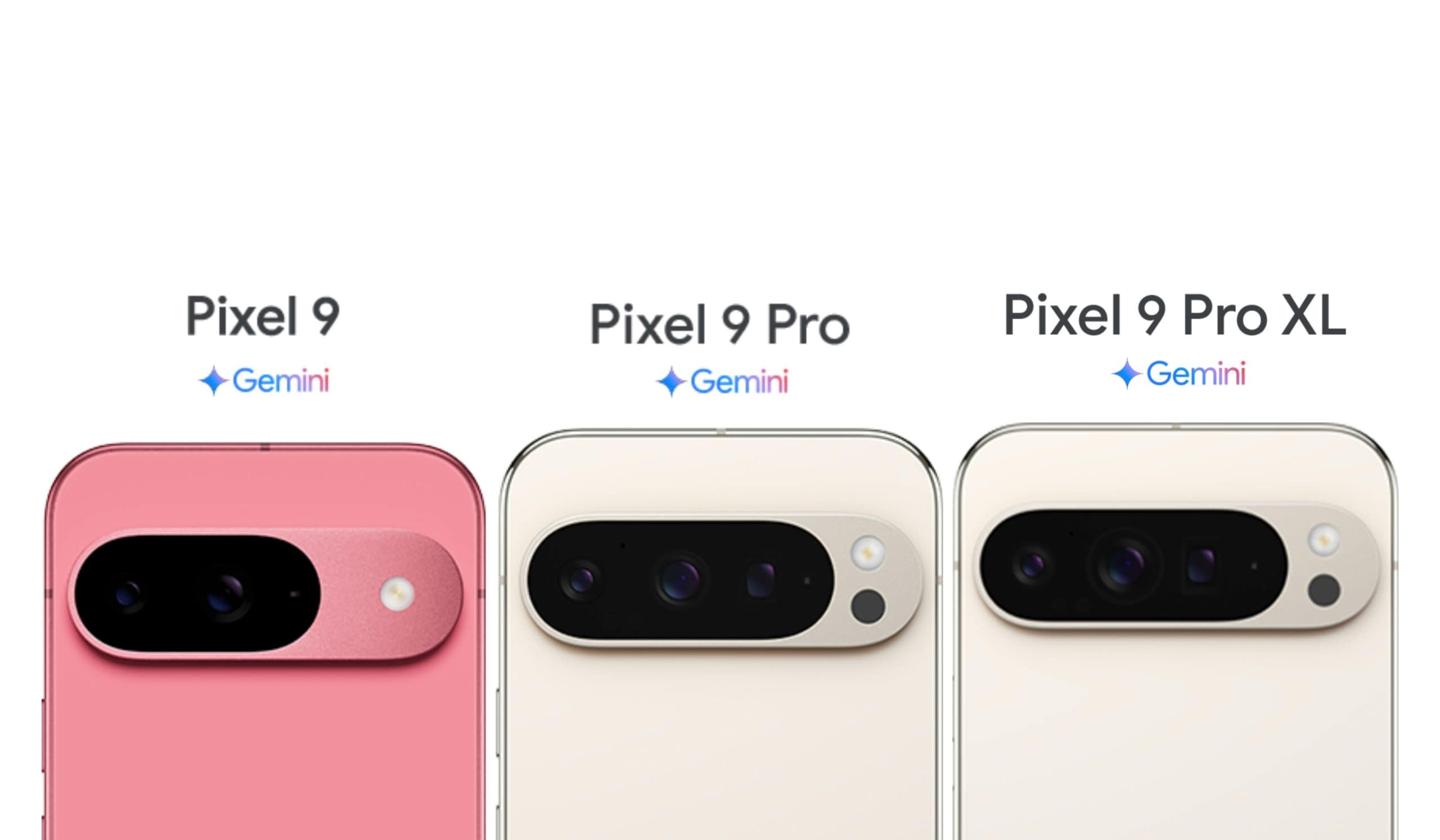 Alle vier Pixel 9-Geräte sowie einige Hüllen sind erneut leck