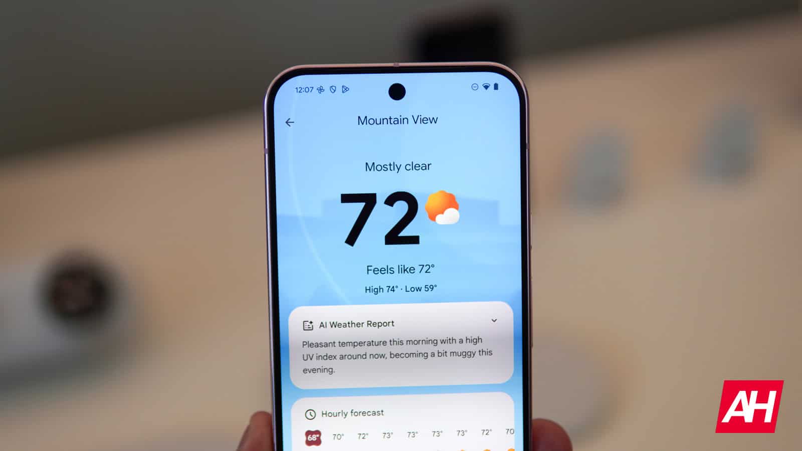 Die Pixel Weather-App kommt bald auf das Pixel Tablet