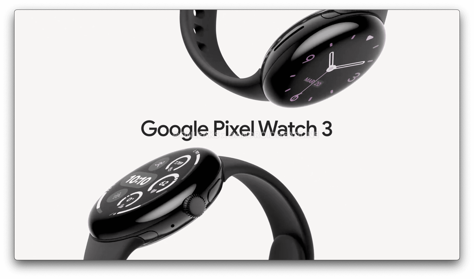 Exklusiv: Werbevideo zur Google Pixel Watch 3 zeigt neue, größere Größe