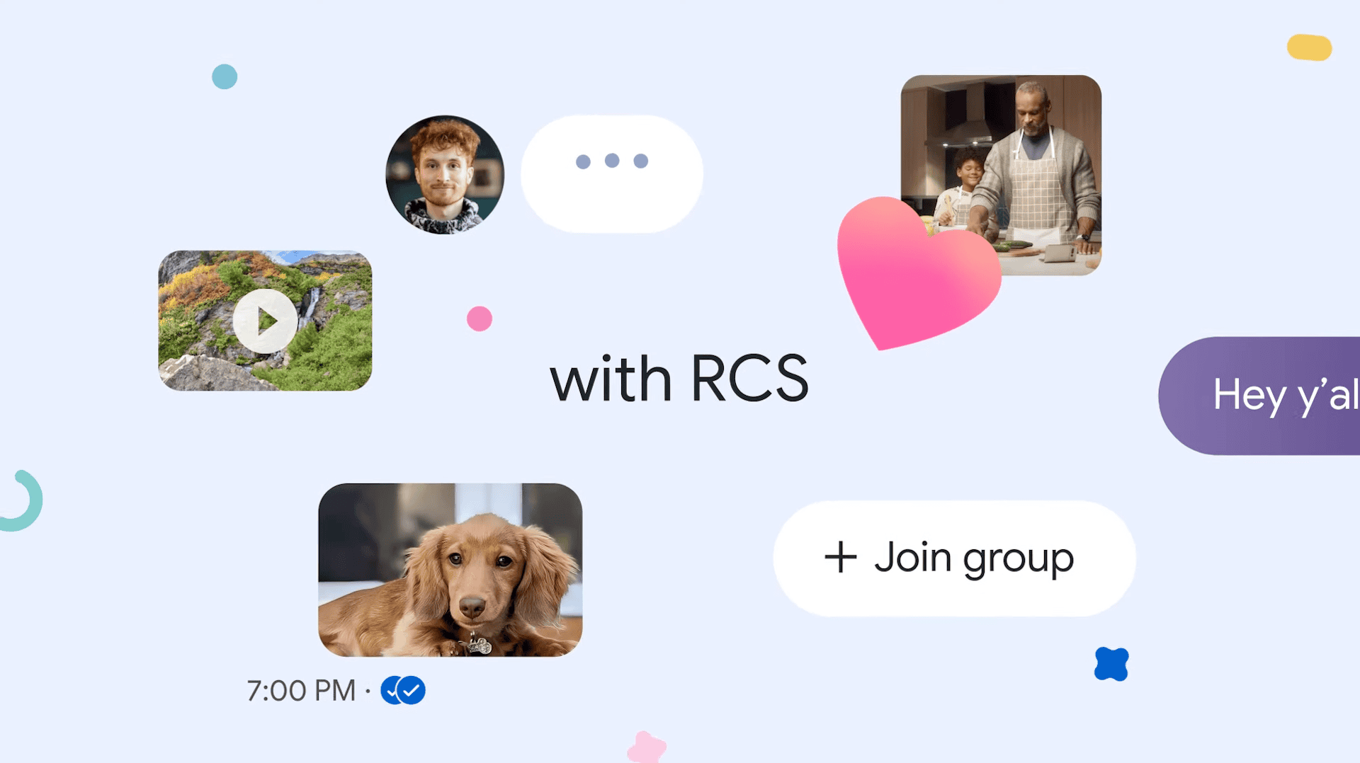 In Googles neuester Anzeige geht es um die Einführung von RCS auf dem iPhone