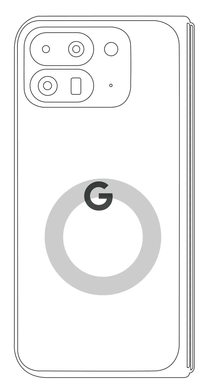 Pixel 9 Pro Fold-Ladespule Pixel Stand