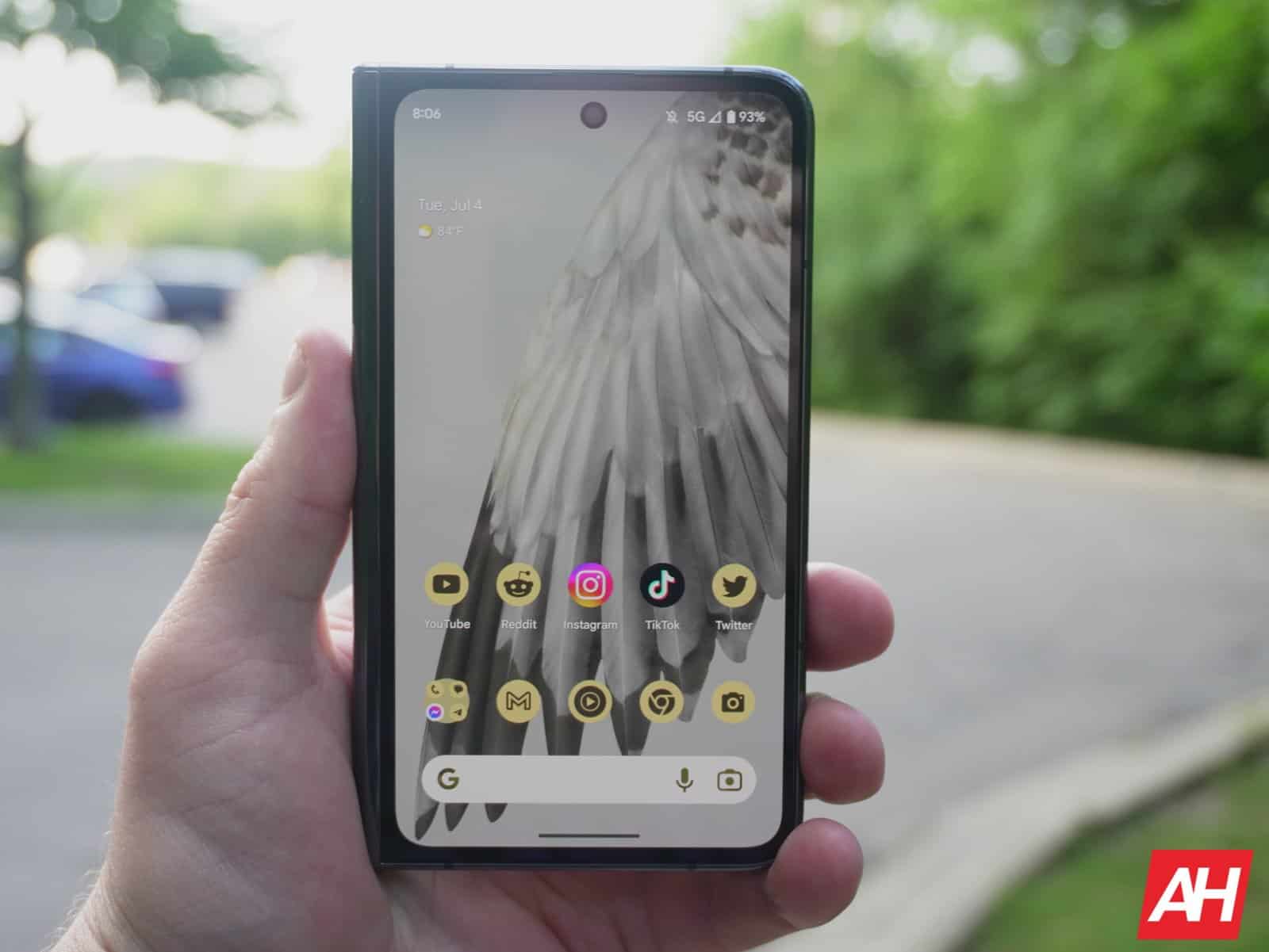 So erstellen Sie einen Screenshot auf Google Pixel 9