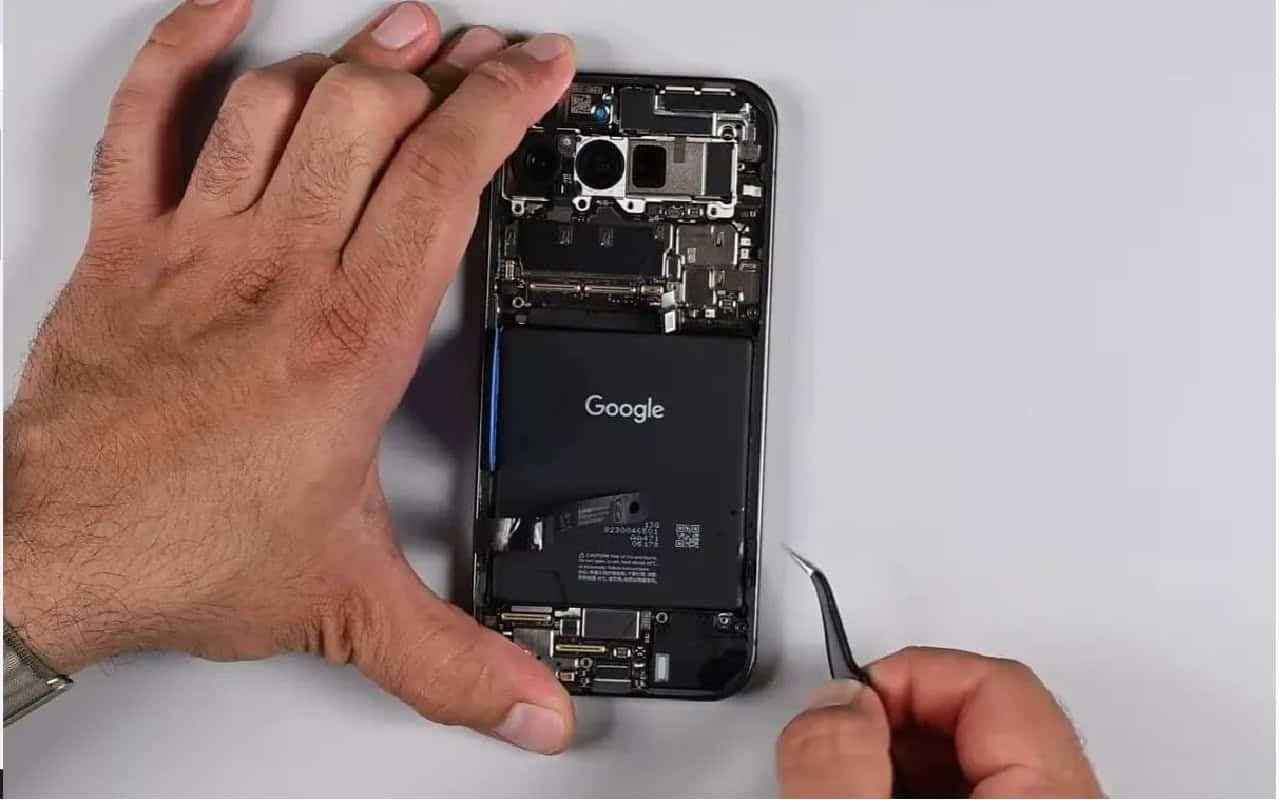 Teardown zeigt, dass Pixel 9 Pro viel einfacher zu reparieren ist als Pixel 8