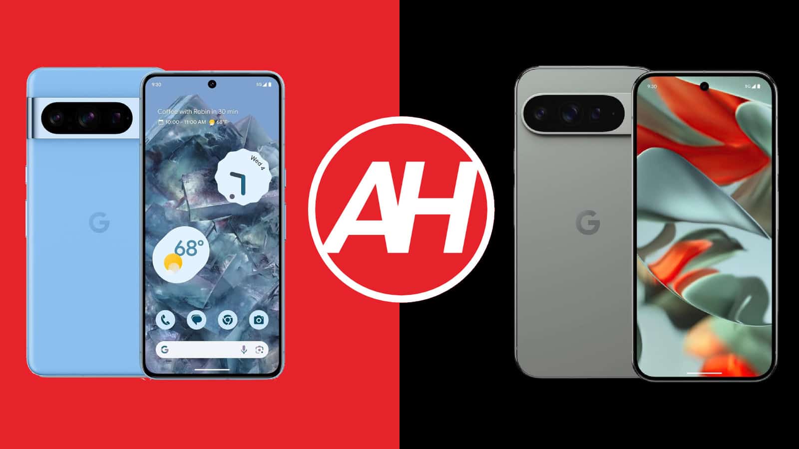 Telefonvergleiche: Google Pixel 8 Pro vs. Google Pixel 9 Pro XL