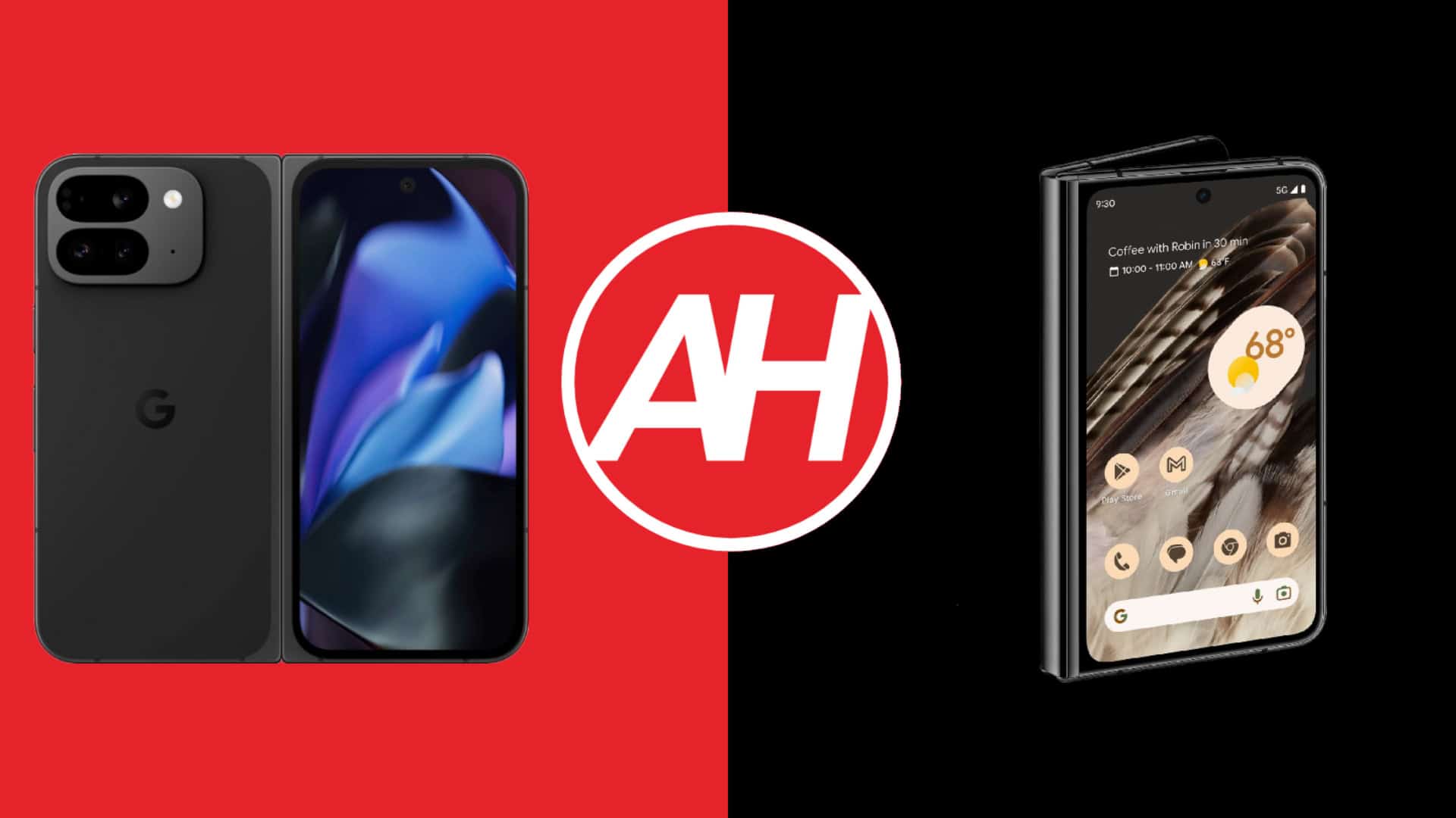 Telefonvergleiche: Google Pixel 9 Pro Fold vs. Google Pixel Fold