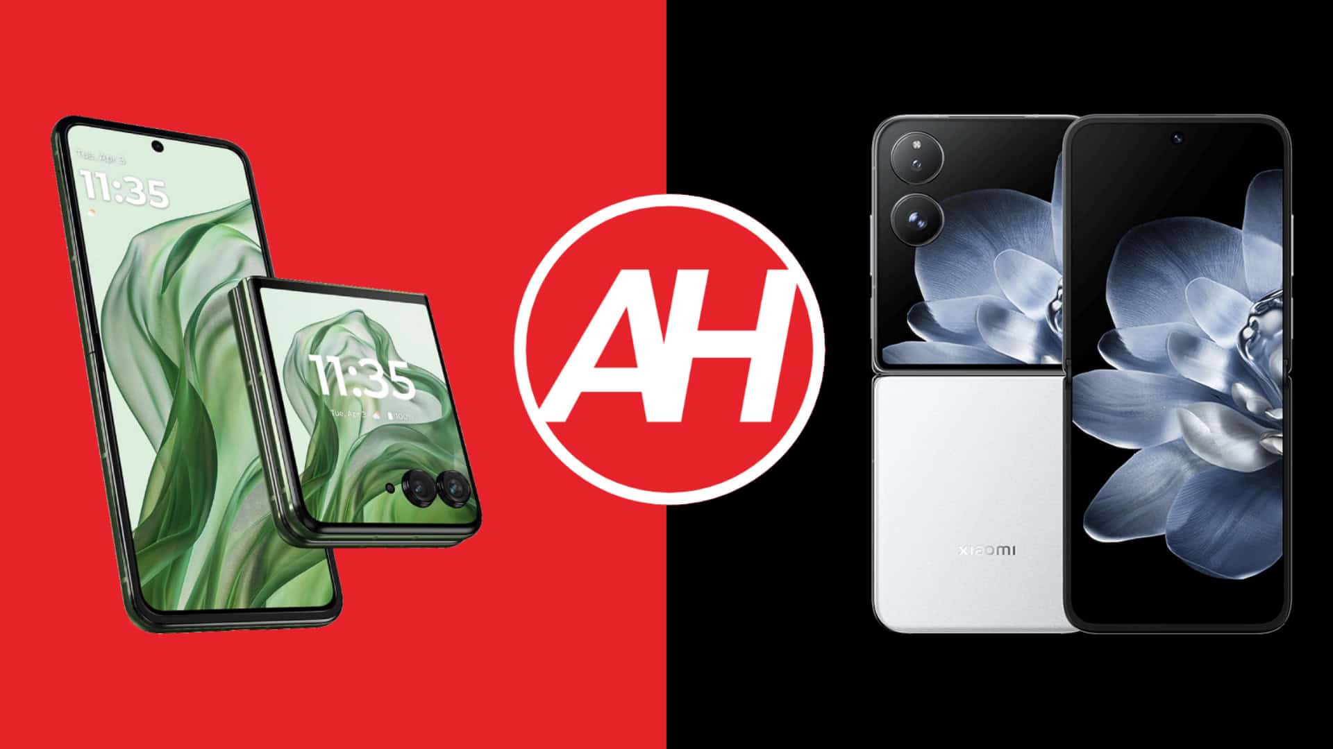 Telefonvergleiche: Motorola Razr+ 2024 vs. Xiaomi MIX Flip