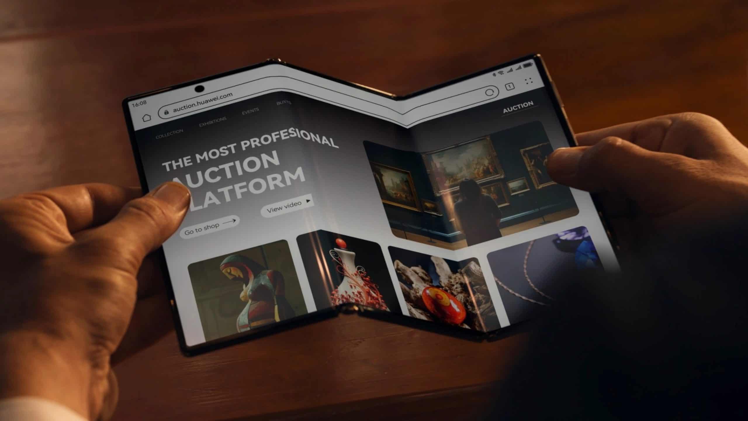 Das weltweit erste dreifach faltbare Smartphone ist offiziell, das Huawei Mate XT