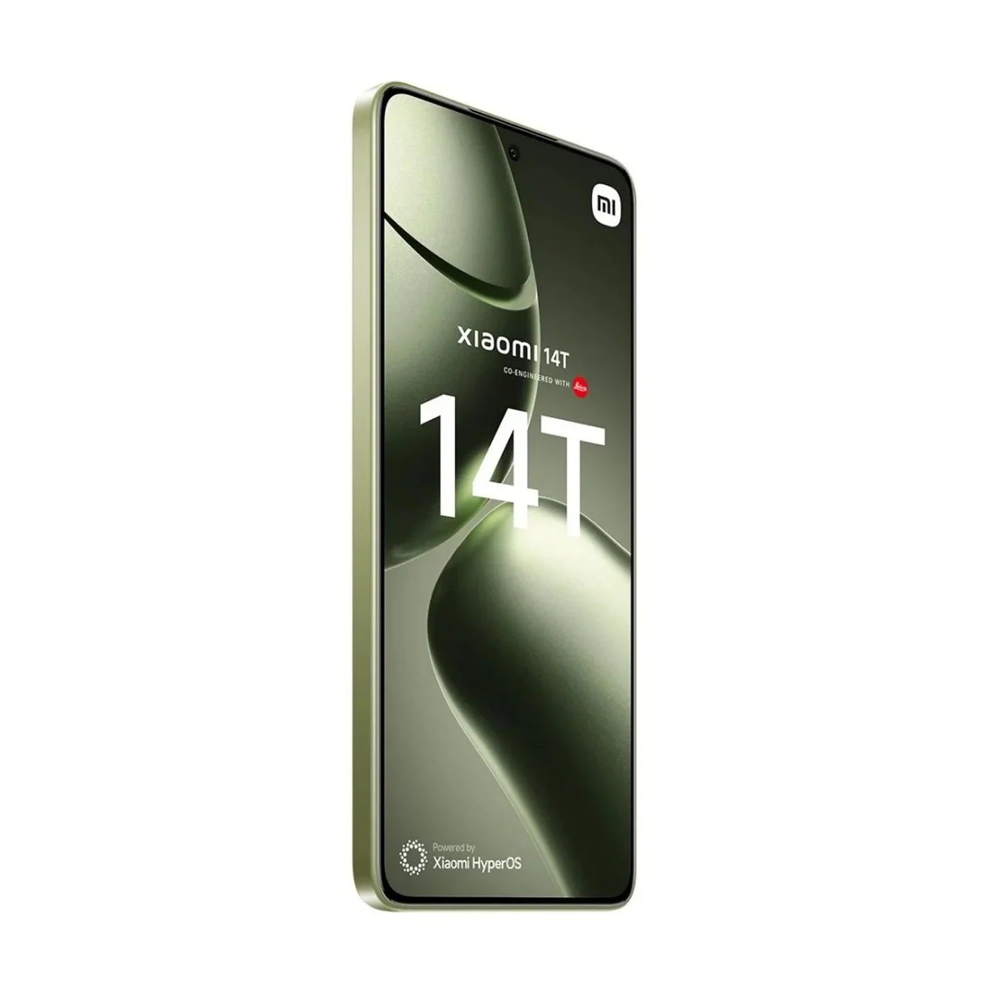 Xiaomi 14T grün durchgesickertes Render 1