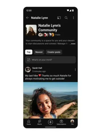 Ersteller von YouTube-Communitys