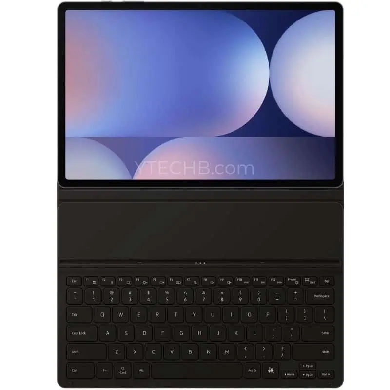 Galaxy Tab S10 Tastaturabdeckung schwarz
