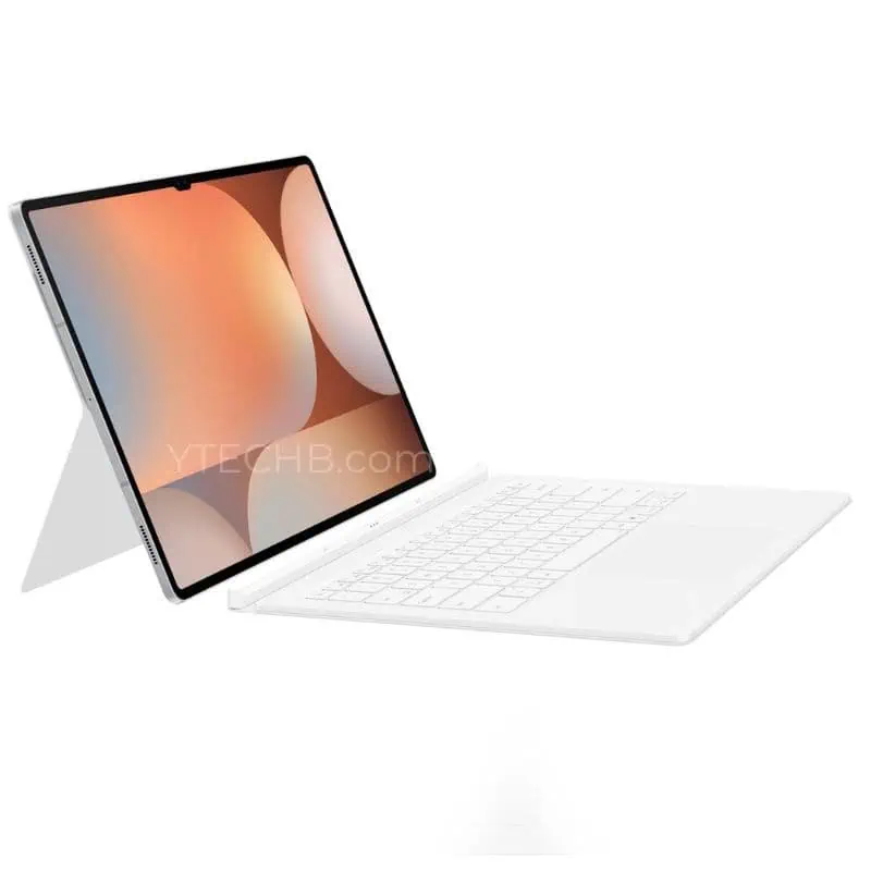 Galaxy Tab S10 Tastaturabdeckung weiß 1