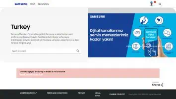 Beitrag nicht verfügbar Seite Samsung Community