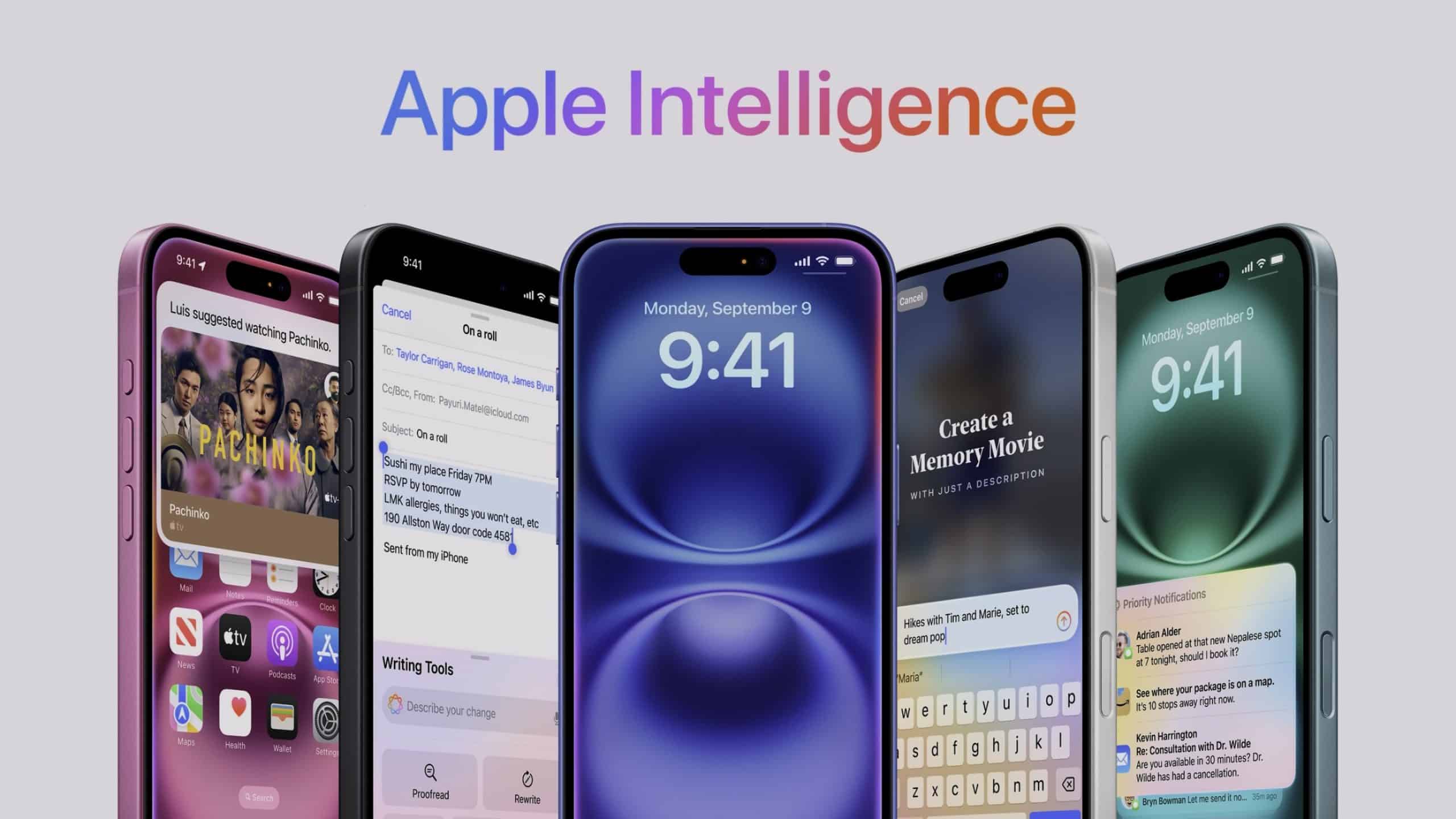 Apple Intelligence-Roadmap mit bestätigtem ersten Funktionsumfang