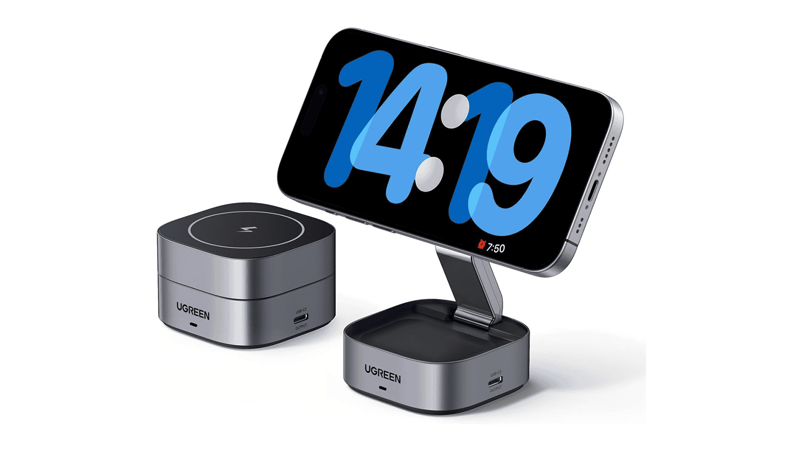 Die 28 $ teure UGREEN MagFlow-Ladestation ist perfekt für das iPhone 16