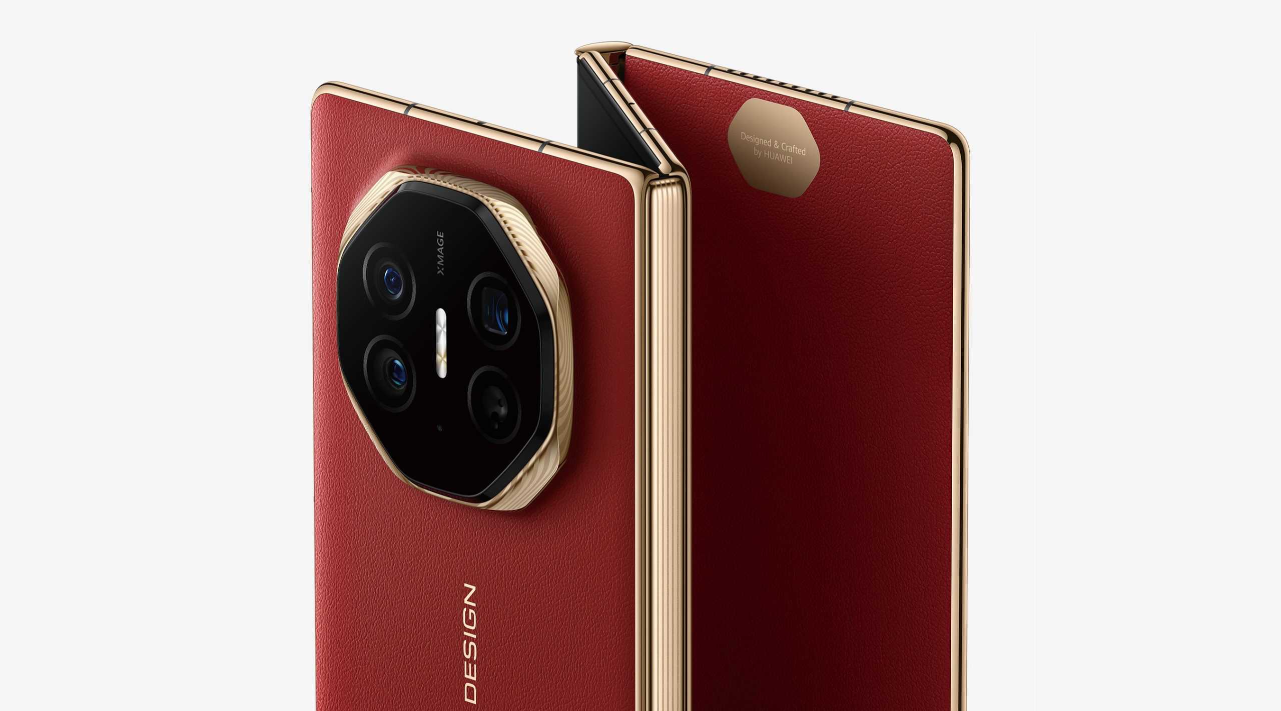 Hier ist Huaweis dreifach faltbares Smartphone mitten im (Auf-)Falten