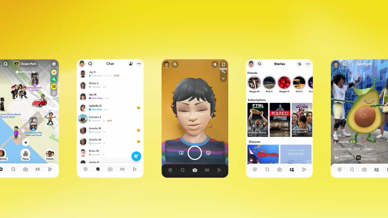 Snapchat enthüllt KI-gestütztes Redesign im Rahmen einer umfassenden App-Überarbeitung