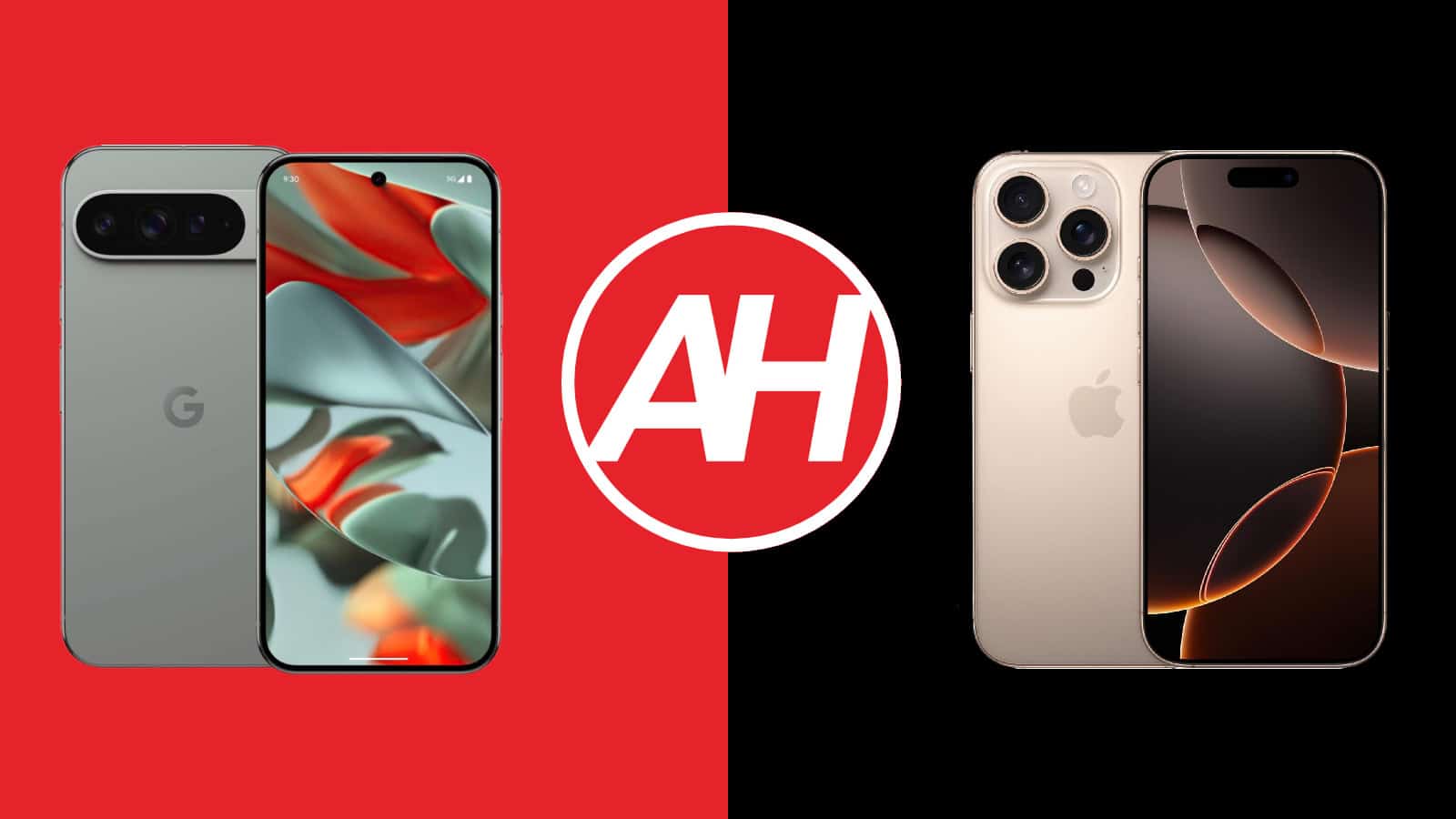 Telefonvergleiche: Google Pixel 9 Pro XL vs. Apple iPhone 16 Pro Max
