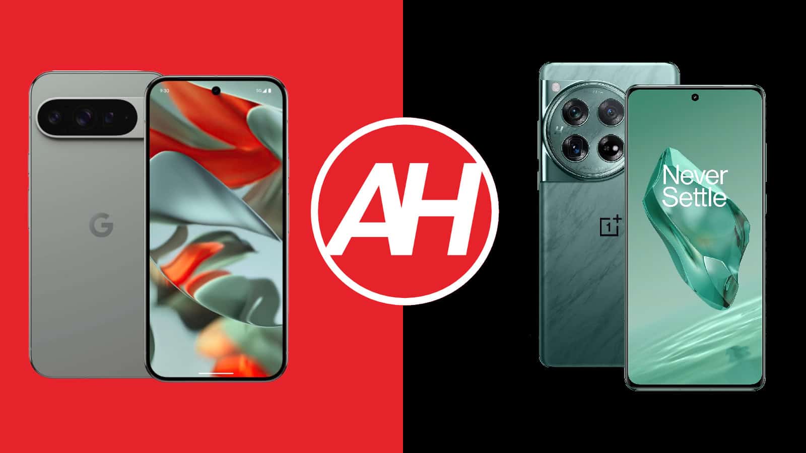 Telefonvergleiche: Google Pixel 9 Pro XL vs. OnePlus 12