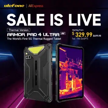 Ulefone Armor Pad 4 Ultra Thermal Version Bild (1)