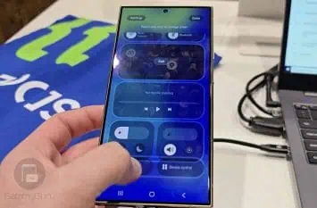 Samsung One UI 7 Conference neue Anpassung der Schnelleinstellungen