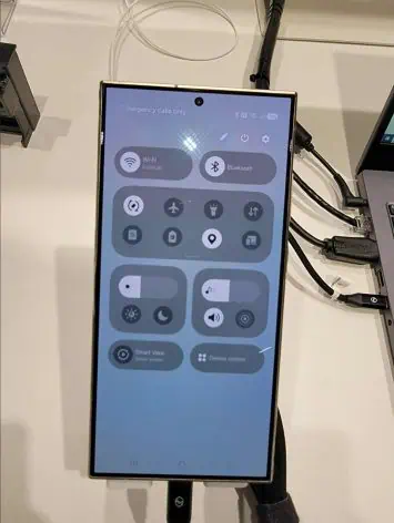Samsung One UI 7 Conference neues Schnelleinstellungsfeld