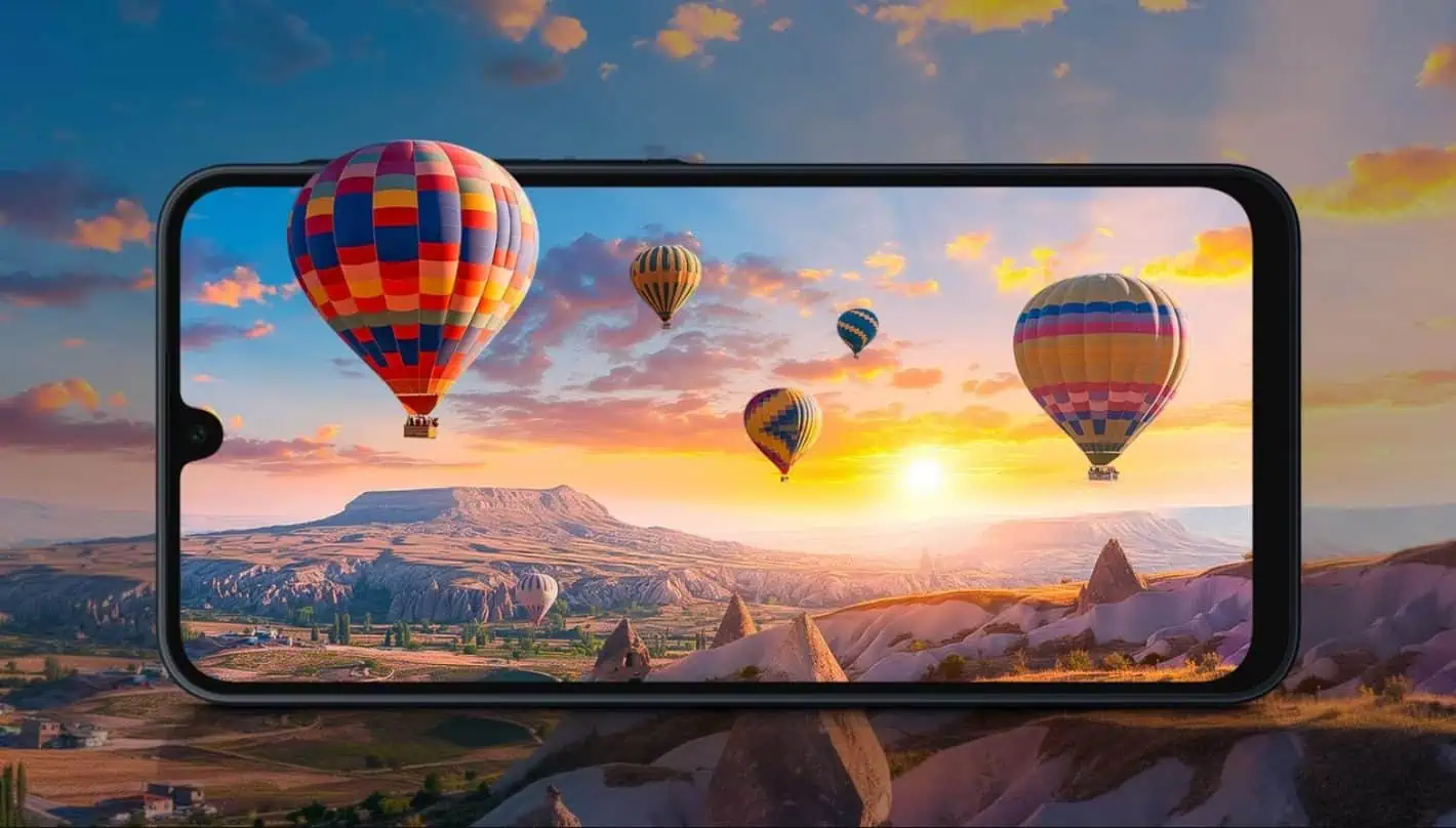 Offizieller Bildschirm des Samsung Galaxy A16 5G